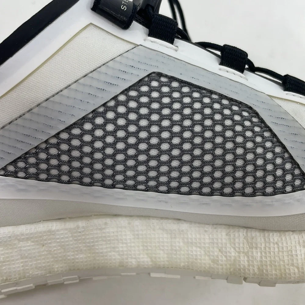Adidas Stella McCartney Shoes PulseBoost HD Women’s 9.5 White Cream Laces G28329 - Picture 14 of 17